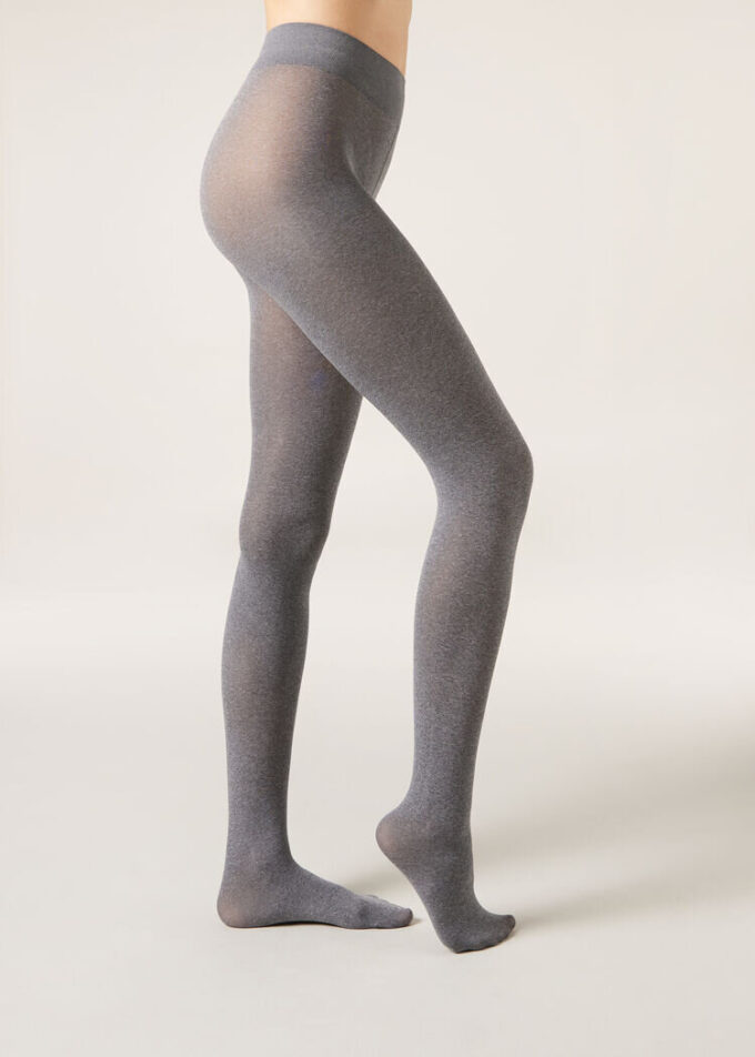Blickdichte, matte, weiche und bequeme 50-Denier-Strumpfhose