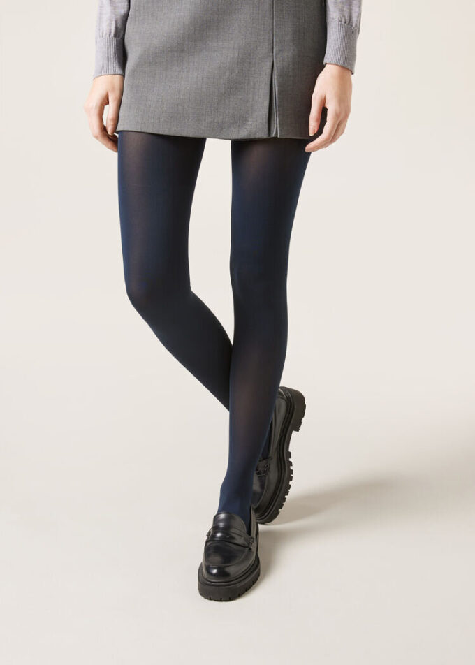 Blickdichte, matte, weiche und bequeme 50-Denier-Strumpfhose