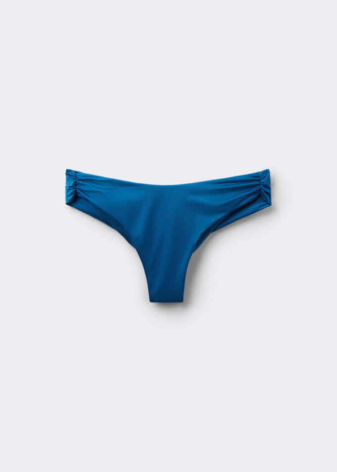 Brazilian-Bikinihosen aus glänzendem Satin