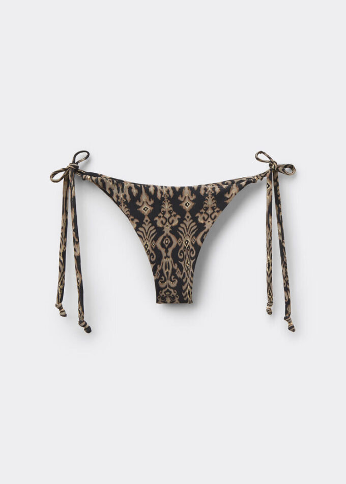 Brazilian-Bikinihosen „Golden Ethnic“