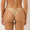Brazilian-Bikinihosen mit Bindebändern „Gold Waves“