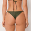 Brazilian-Bikinihosen mit Pailletten-Netz
