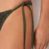 Brazilian-Bikinihosen mit Pailletten-Netz