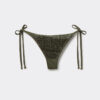 Brazilian-Bikinihosen mit Pailletten-Netz