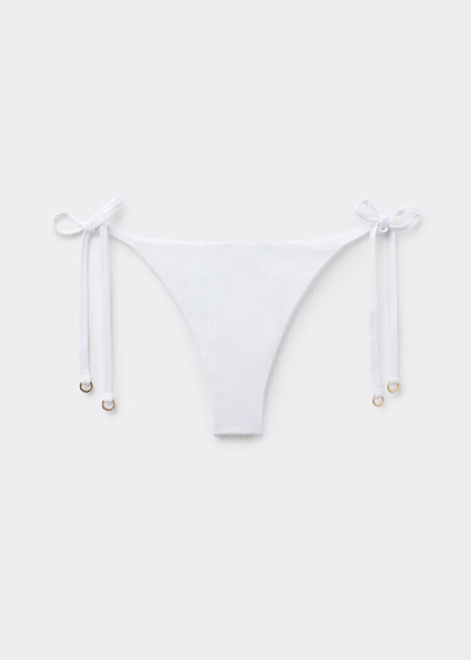 Brazilian-Bikinihosen mit Schnürung, Premium-Passform