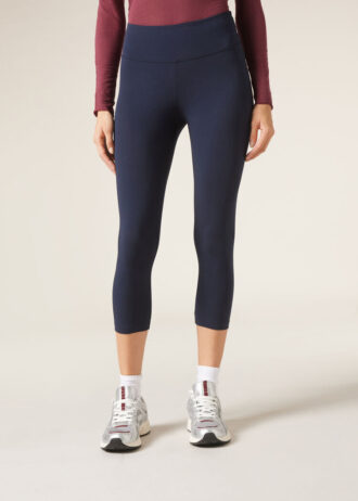 Capri-Leggings aus Baumwolle