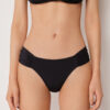 Drapierte Brazilian-Bikinihosen Premium-Passform