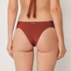 Drapierte Brazilian-Bikinihosen Premium-Passform