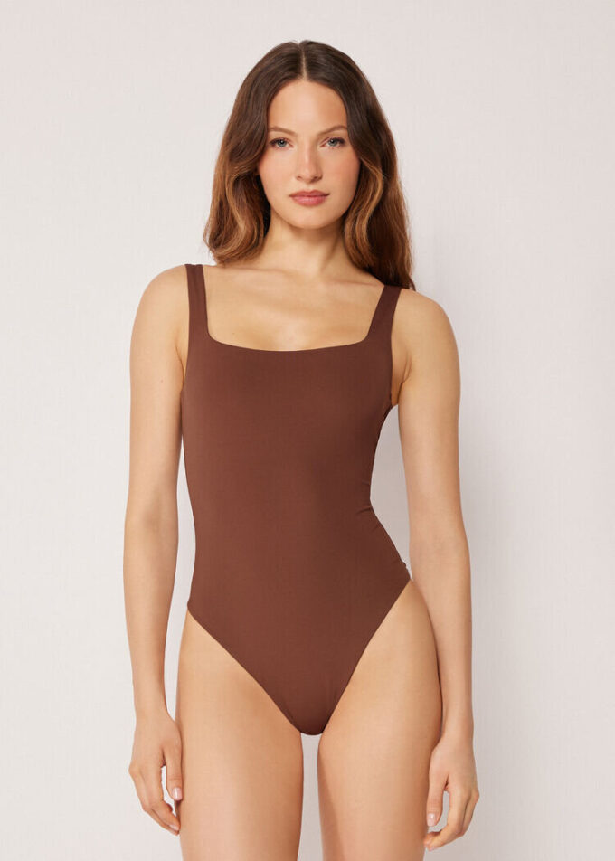 Einteiliger Badeanzug Premium Fit
