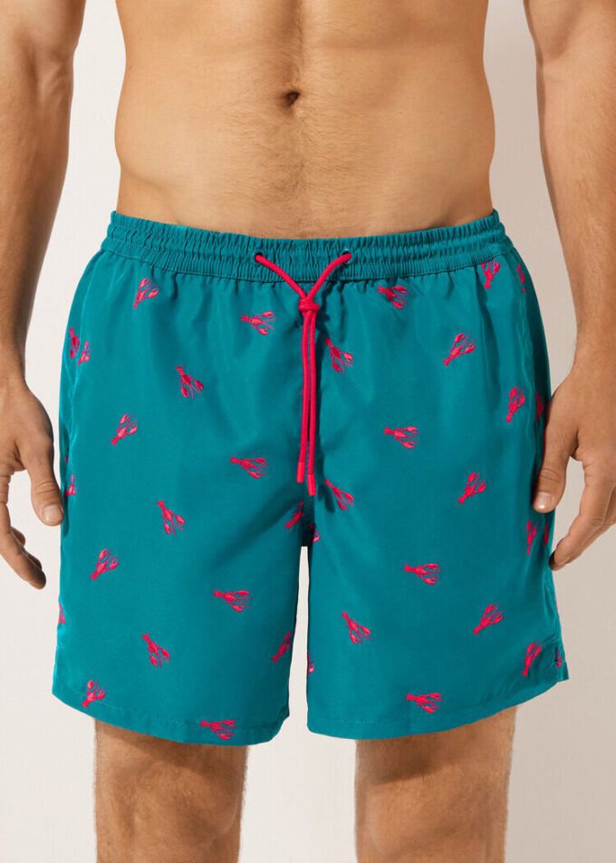 Gemusterte Herren-Badehose Formentera