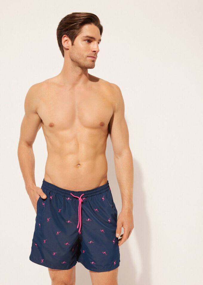 Gemusterte Herren-Badehose Formentera