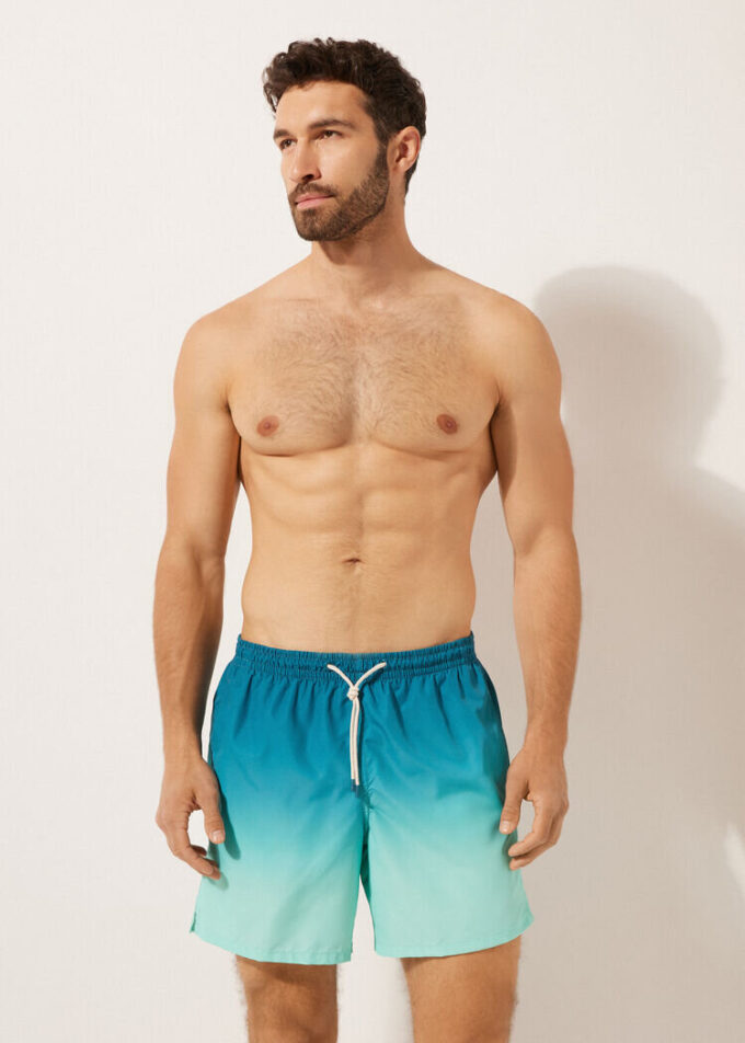Gemusterte Herren-Badehose Formentera