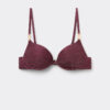 Gepolstertes Push-up-Bikinioberteil Golden Glow