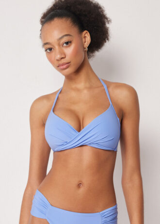 Gepolstertes Triangel-Bikinioberteil Premium Fit