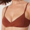 Gepolstertes Triangel-Bikinioberteil Premium Fit