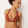 Gepolstertes Triangel-Bikinioberteil Premium Fit