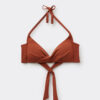 Gepolstertes Triangel-Bikinioberteil Premium Fit
