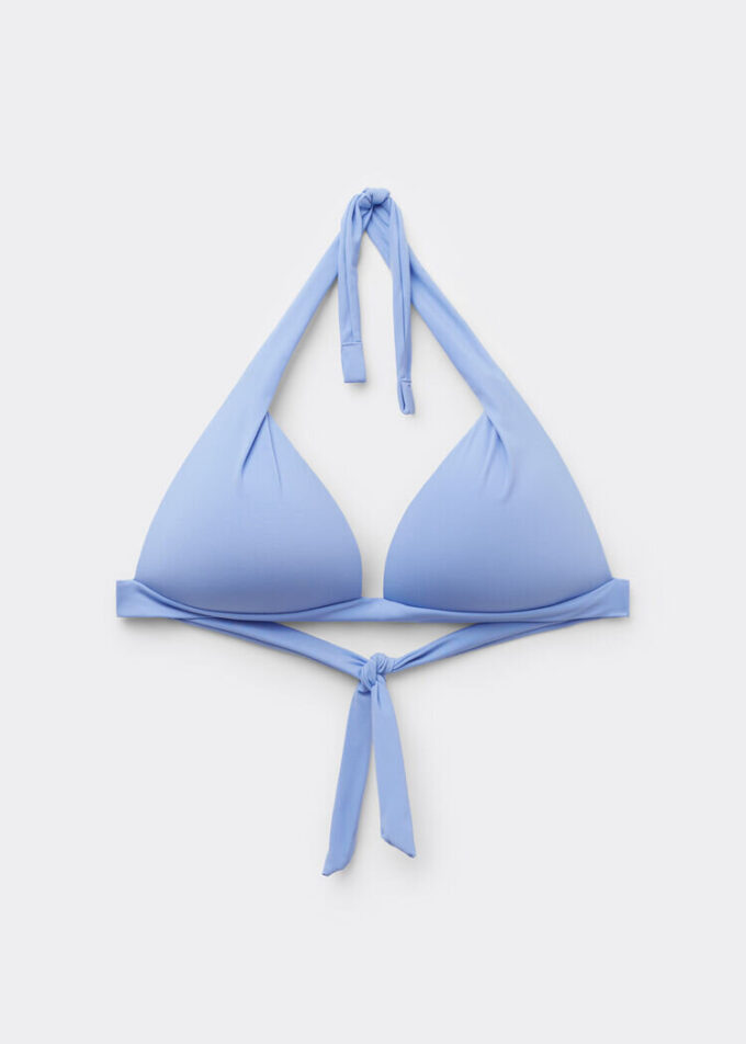 Gepolstertes Triangel-Bikinioberteil Premium Fit