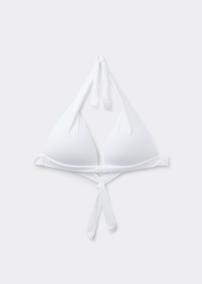 Gepolstertes Triangel-Bikinioberteil Premium Fit