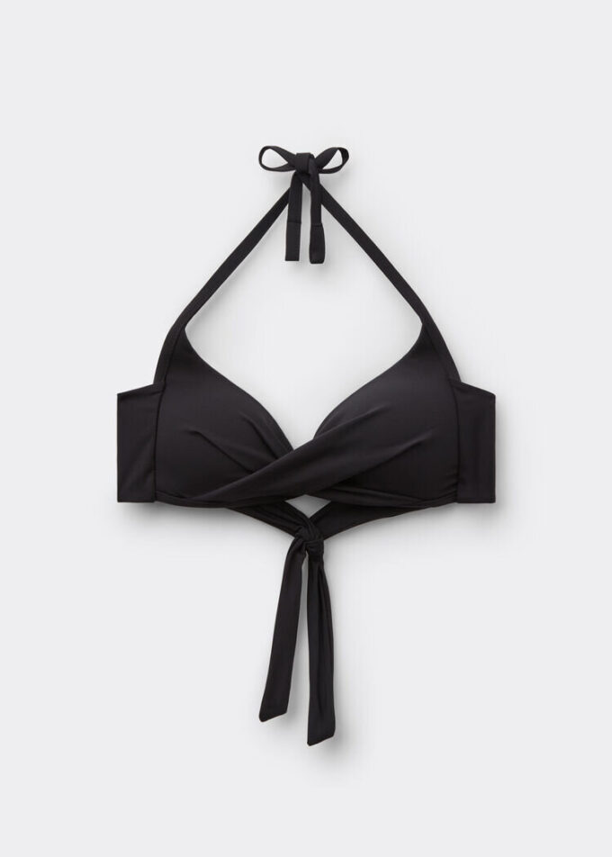 Gepolstertes Triangel-Bikinioberteil Premium Fit
