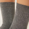 Gerippte Glitzersocken