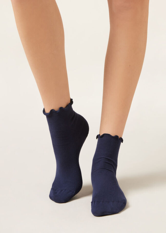 Gerippte Socken