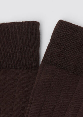 Gerippte Wadensocken