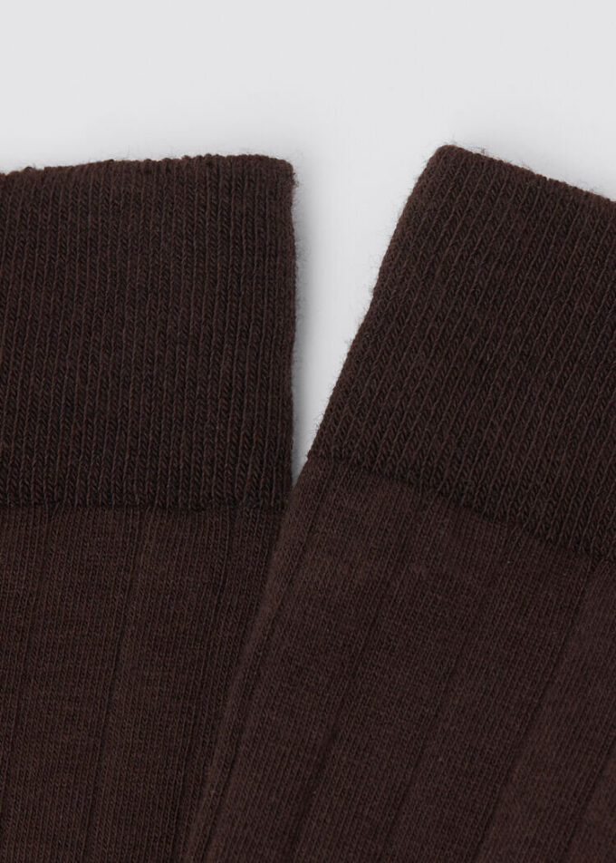 Gerippte Wadensocken
