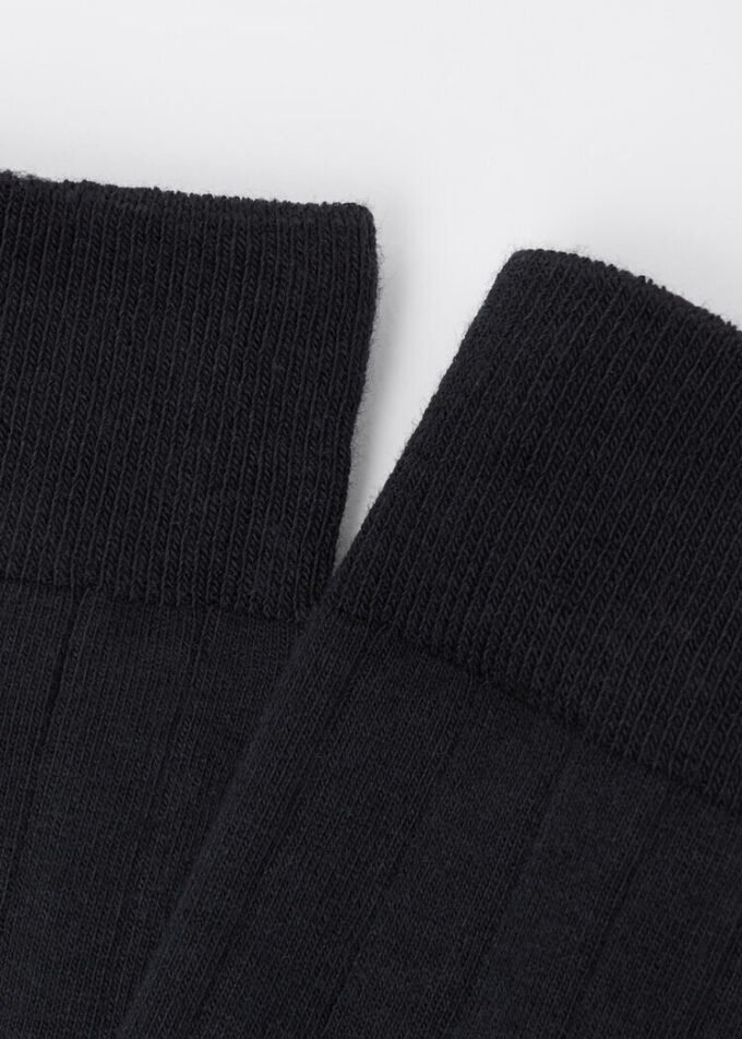 Gerippte Wadensocken