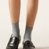 Gestreifte kurze Socken