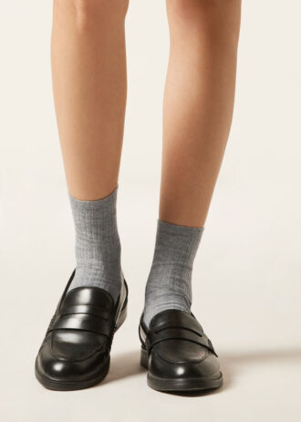 Gestreifte kurze Socken