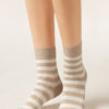 Gestreifte Socken