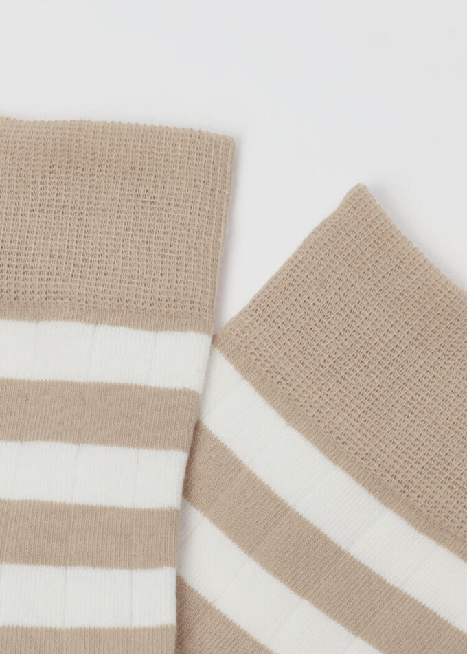 Gestreifte Socken