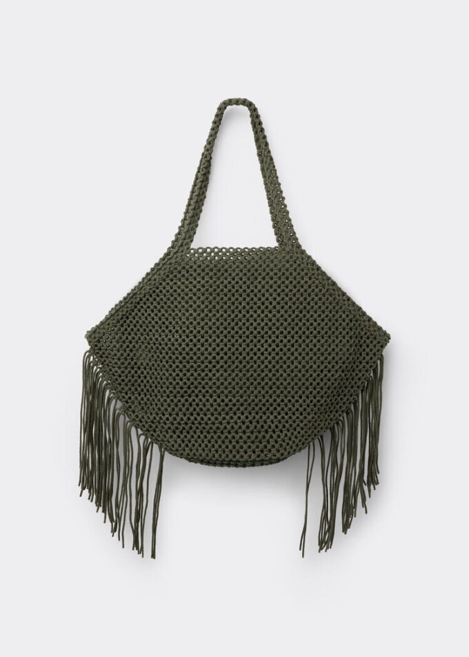 Gestrickte Tasche