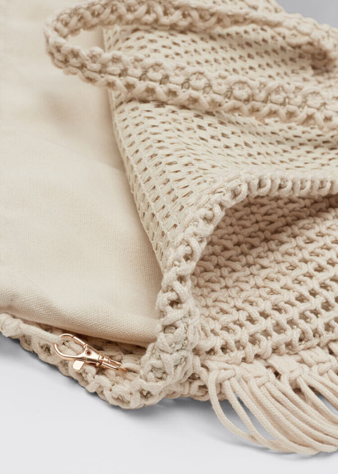 Gestrickte Tasche