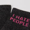 Glitzer-Socken mit Schriftzug