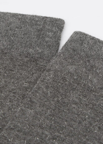 Glitzernde lange Socken mit Kaschmir