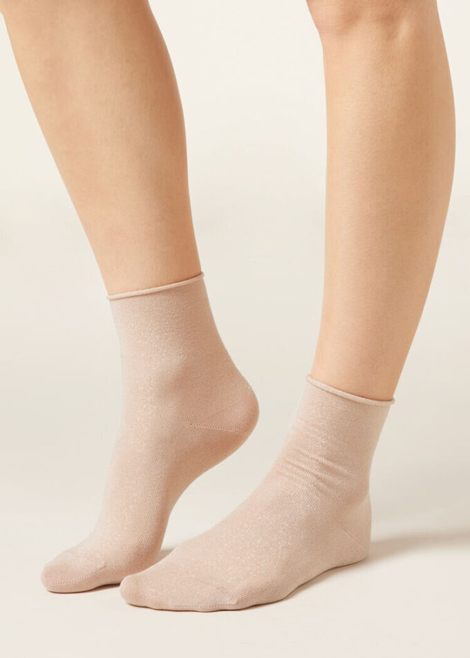 Glitzersocken