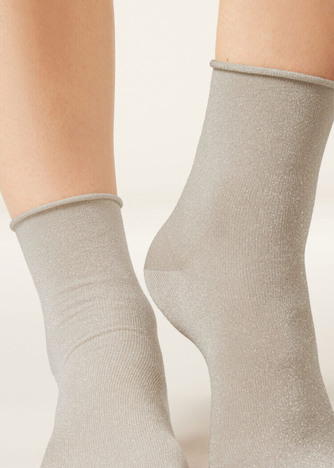 Glitzersocken