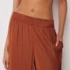 Glänzende Palazzo-Hose