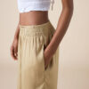 Glänzende Palazzo-Hose