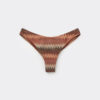 Golden Chevron Brazilian-Bikinihosen
