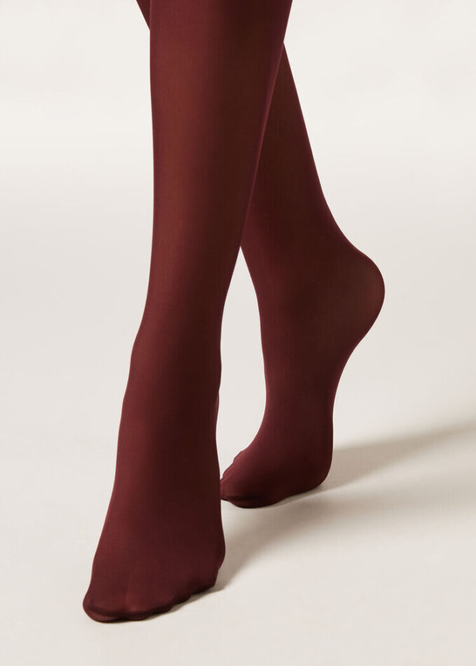 Halbtransparente, matte, unsichtbare 30-Den-Strumpfhose