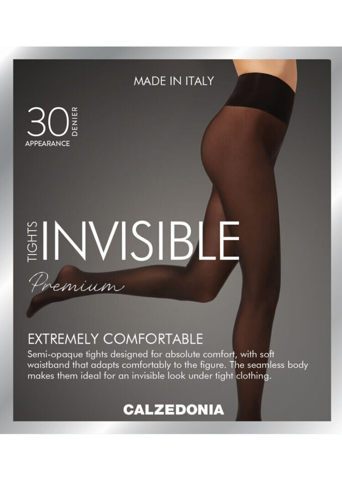 Halbtransparente, matte, unsichtbare 30-Den-Strumpfhose