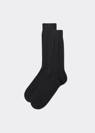Herren-Crew-Socken aus Lisle-Garn