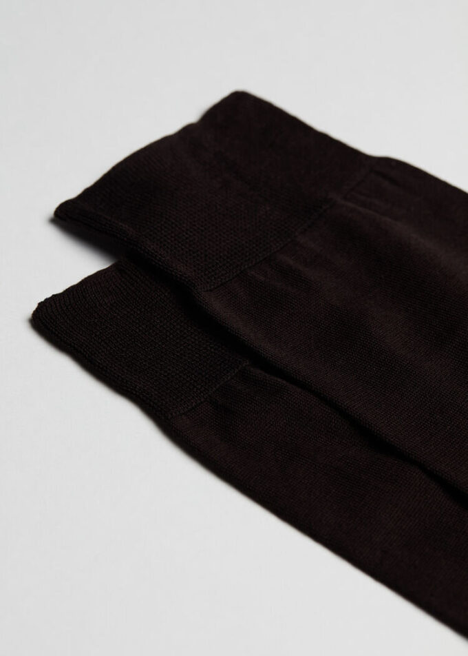 Herren-Crew-Socken aus Lisle-Garn