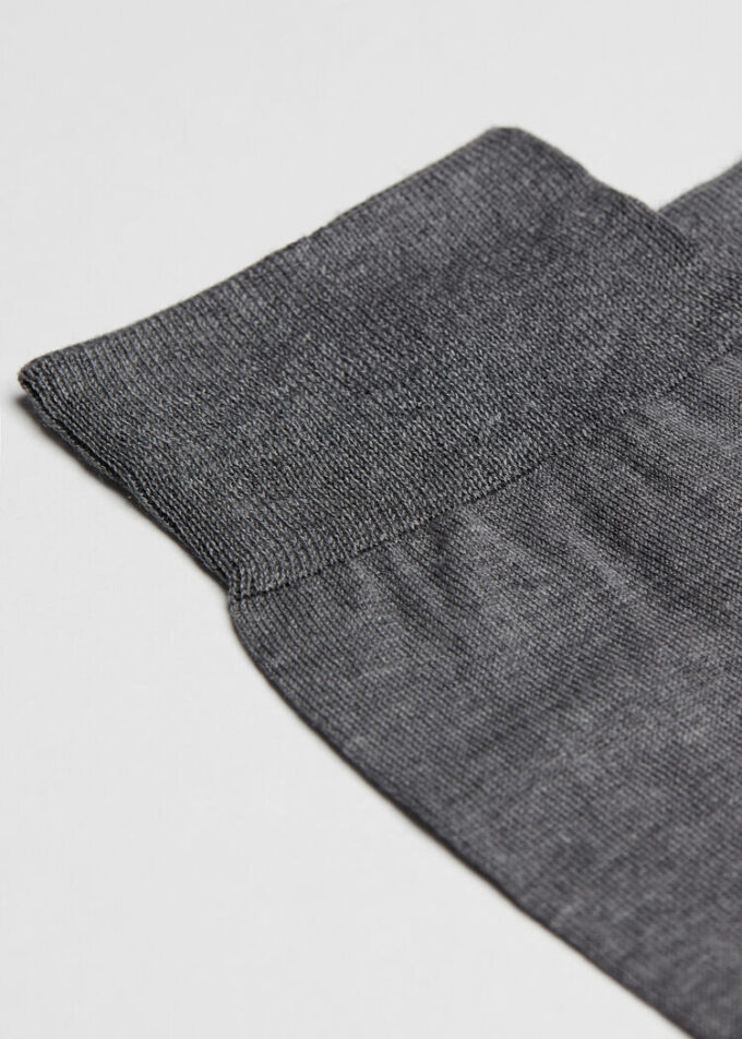 Herren-Crew-Socken aus Lisle-Garn