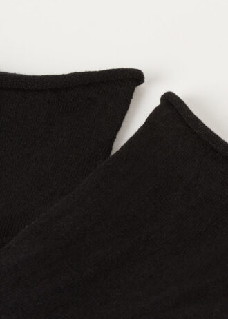 Kurze Leinen-Socken ohne Bündchen