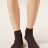 Kurze Socken aus Baumwolle ohne Bündchen