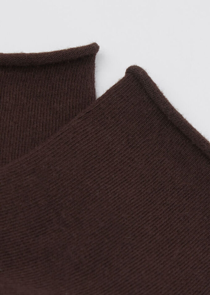 Kurze Socken aus Baumwolle ohne Bündchen